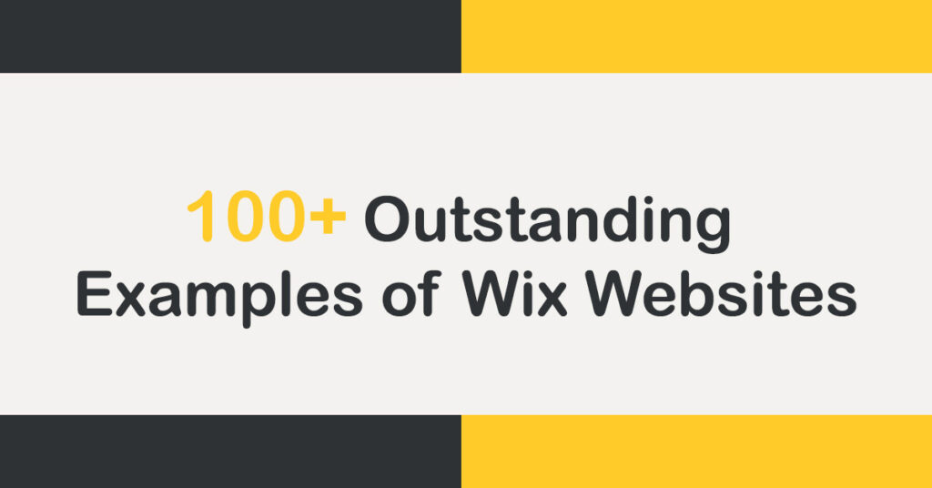 Outstanding Examples of Wix Websites